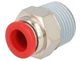 Racord push-in PBT BSP 3/8 simplu