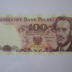 Polonia 100 Zlotych/Zloți 1988