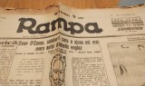 RAMPA - Ziar, Anul XIV, nr. 3522, Joi 17 Octombrie 1929, 4 pagini (din sase) - SCARLAT FRODA (director) - Institutl de Arte Grafice "Rampa"