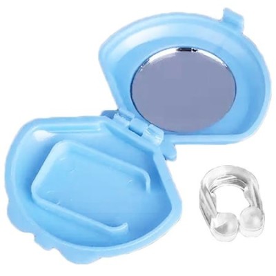 Clips nazal, Silicon, Reduce sforaitul, Transparent foto