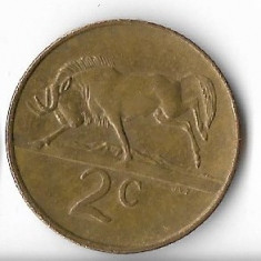 Moneda 2 cents 1988 - Africa de Sud