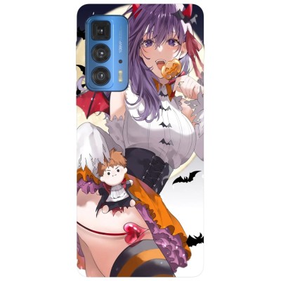 Husa compatibila cu Motorola Edge 20 model Halloween, Silicon, TPU, Viceversa foto