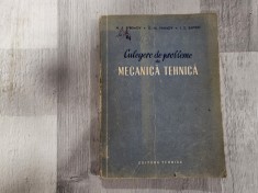 Culegere de probleme de mecanica tehnica de N.P.Efremov,G.M.Ivanov,I.S.Sapiro