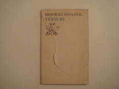 Versuri - Miodrag Pavlovic Editura Univers 1972 foto