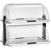 Platou dublu din ABS cu capac RollTop