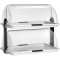 Platou dublu din ABS cu capac RollTop
