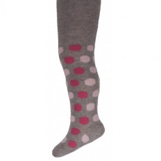 Ciorapi cu chilot pentru fetite-MILUSIE B1220F-G, Gri foto