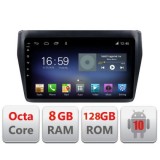 Navigatie SUZUKI SWIFT 2017-2019 F-2179 Octa Core cu Android Radio Bluetooth Internet GPS WIFI DSP 8+128GB 4G CarStore Technology