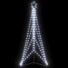 Pom de Crăciun LED 363 LED-uri Alb Rece 182 cm