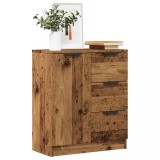 vidaXL Dulap, lemn &icirc;nvechit, 60x30x70 cm, lemn prelucrat