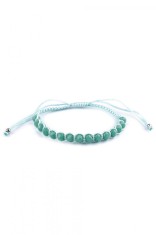Bratara shamballa cu margele fatetate Turcoaz