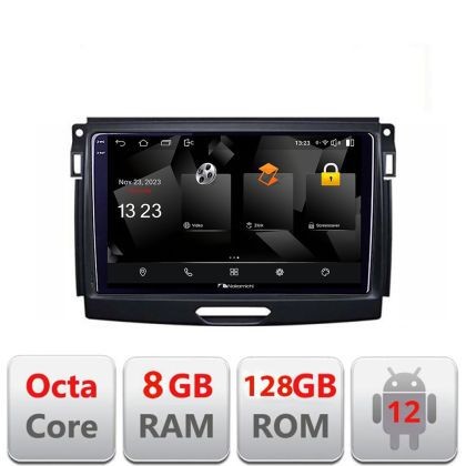 Navigatie Ford Ranger 2015-2020 Android Octa Core Qualcomm 2K Qled 8+128 DTS DSP 360 4G Optical CarStore Technology