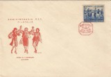 |Romania, LP 251/1949, 90 de ani de la Unirea Principatelor Romane, FDC