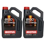 Pachet 10 litri ulei Motul 8100 ECO-NERGY 0W30 , Performanta si economie de combustibil pentru motoare moderne