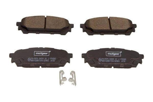 Set placute frana, frana disc SUBARU Impreza II Sedan (GD) ( 09.1999 - 06.2009) OE 26696FE040