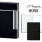 Set Bricheta Dupont Ligne 8 Black Lacquer si Note Pad Black Hugo Boss