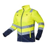 Geaca de lucru reflectorizanta Visibility, bumbac, galben, marimea XL/56, NEO
