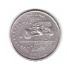 Moneda SUA 25 centi/quarter dollar 2002 D, Indiana 1816, stare buna, curata, America de Nord, Cupru-Nichel