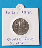 Moneda 10 Lei 1996 World food summit - Roma