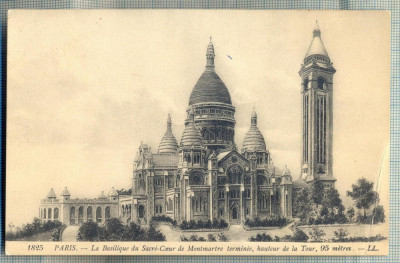 AD 515 C. P. VECHE -PARIS - LA BASILIQUE DU SACRE-COEUR DE MONTMARTRE... -FRANTA foto