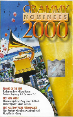 Caseta Grammy Nominees 2000, originala foto