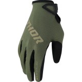 Manusi cross/atv Thor Ridemode Static negru/camo verde marime 2XL