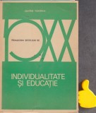 Individualitate si educatie Dimitrie Todoran