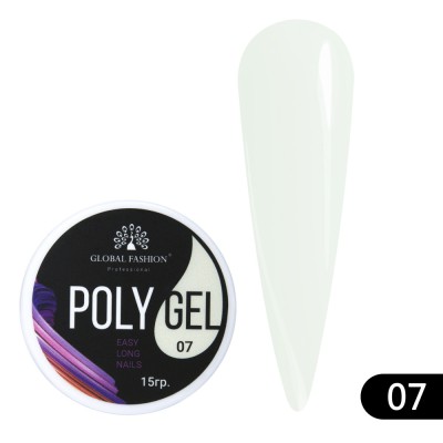 Polygel Global Fashion, 15ml, #7 foto