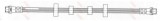 Conducta / cablu frana VW TRANSPORTER IV bus (70XB, 70XC, 7DB, 7DW, 7DK) (1990 - 2003) TRW PHA455
