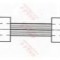 Conducta / cablu frana VW TRANSPORTER IV bus (70XB, 70XC, 7DB, 7DW, 7DK) (1990 - 2003) TRW PHA455