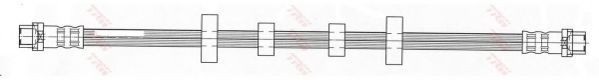 Conducta / cablu frana VW TRANSPORTER IV bus (70XB, 70XC, 7DB, 7DW, 7DK) (1990 - 2003) TRW PHA455
