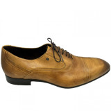 Cumpara ieftin Pantofi eleganti barbatesti, din piele naturala, maro, Conhpol 6641