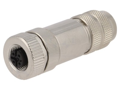 Conector M12 mamă IP67 pe cablu foto