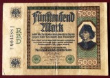 Germania 5000 5.000 Mark 1922 Spinelli seria 588 **