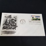 Plic Filatelic Bicentenar Poșta SUA 1775-1975 &ndash; Prima Zi de Emisiune, Vintage Rar pentru Colecționari!