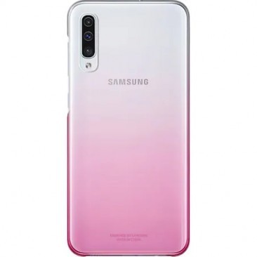 HUSA PLASTIC SAMSUNG A405 GALAXY A40, GRADATION COVER, ROZ, BLISTER EF-AA405CPEGWW ORIGINAL foto