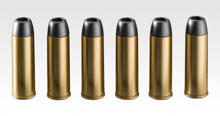 SET DE 6 CARTUSE PENTRU REVOLVER SAA.45