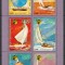 Yemen Nord 1971 Mi 1426/31 bl MNH - Orașul olimpic Kiel: discipline de navigație
