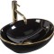 Lavoar pe blat Rea Sofia Black Gold Edge