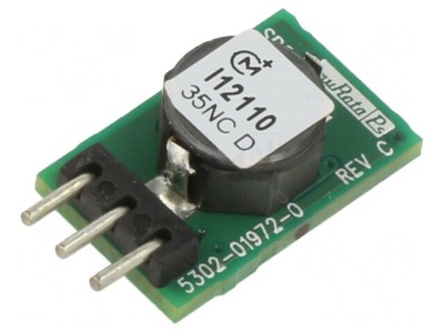 Convertor DC/DC 12W 15-36V la 12V 1A SIP THT foto