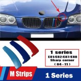 Set ornamente plastic grila fata compatibil BMW seria 1 2004-2011 E81E82 E87 E88