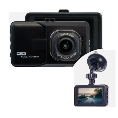 Camera video cu monitor, Camera bord Full HD , 7.62 cm , 3 inch, cu G-SENSOR si PARKED, USB2.0 si HDMI Connection. AutoDrive ProParts foto