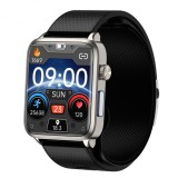 Cumpara ieftin Smartwatch iSEN Watch P300 Silver, IPS 1.83 , Manseta gonflabila detasabila, Monitorizare sanatate, Avertizare vocala, Monitorizare remote familie , M