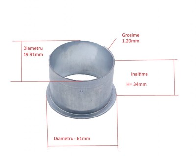 Cilindru Piston Compresor Auto De Aer Fara Ulei Nr.2624 foto