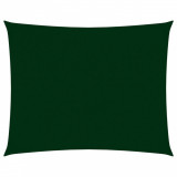 Parasolar, verde &icirc;nchis, 3x4 m, tesatura oxford, dreptunghiular GartenMobel Dekor, vidaXL