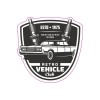 Abtibild &quot;RETRO VEHICLE CLUB&quot; Cod: TAG 015 / T2 Automotive TrustedCars, Oem
