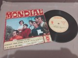 CD Mondial Atat de frageda EP label galben muzica format