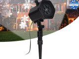 Cumpara ieftin Proiector led craciun, exterior, RGB-W, 12W, 12 figurine, proiectie rotativa,