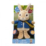Peter Rabbit Jucarie vorbitoare din plus, 24 cm