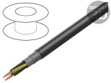 Cablu electric JZ-600 HMH-C 4G0,75mm2 LSZH negru 600V/1kV